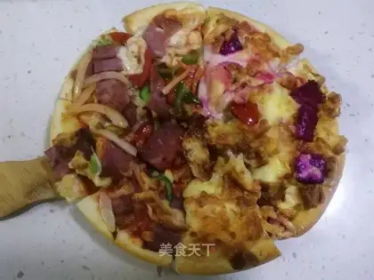 Double pizza
