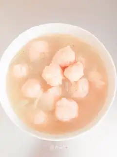 Shrimpball soup