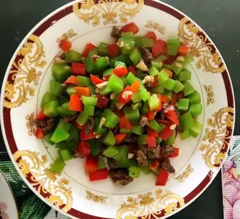 Blue veal beef