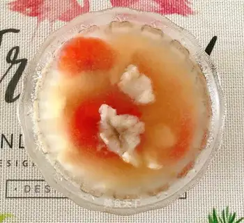 Tomato cod soup