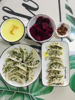 Scrambled dumplings