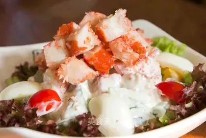 Crab Willow salad
