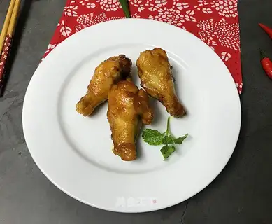 Honey Ollian roasted chicken wings