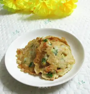Shrimp-flavored doll pancakes