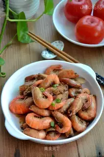Red-burned shrimp