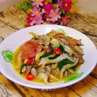 Brittle fried sausage