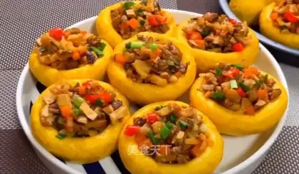 Pumpkin vegetable bag