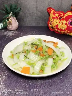 Carrots and cabbage