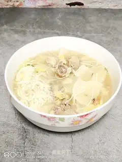 Chicken toad noodles