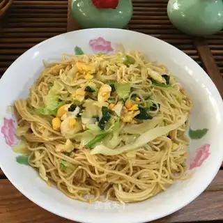 Scrambled egg noodles