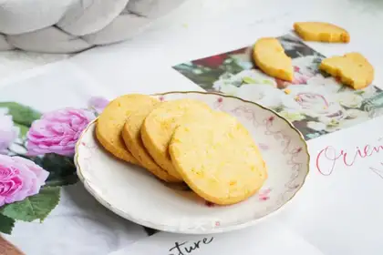 Salted egg yellow cheese cookies