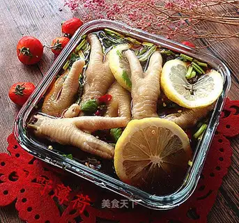 Lemon chicken claws