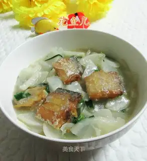 With radish