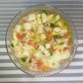 Soybean egg soup