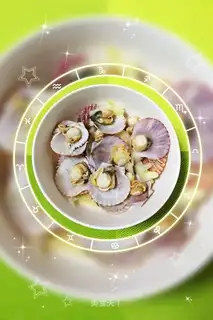 Ginger onion scallops
