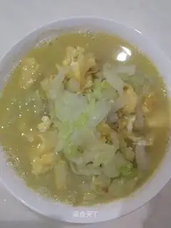 Simple eggnog noodles