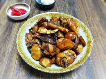 Chestnut chicken