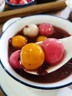 Three-colour porridge