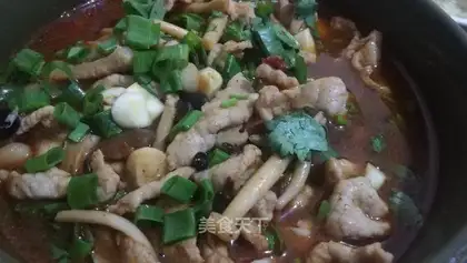 Boiled meat