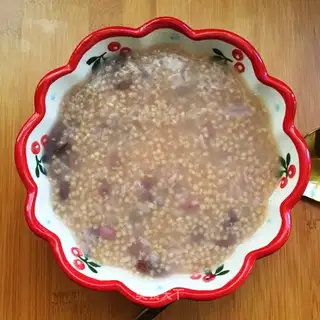 Red bean rice porridge