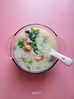 Shrimp rice gruel