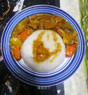 Curry chicken