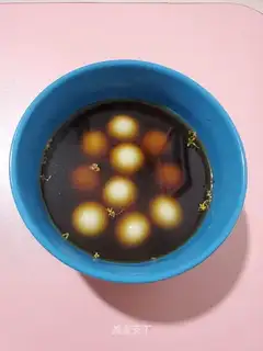 Red sugar cinnamon soup