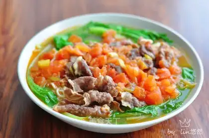 Tomato fat cow noodles