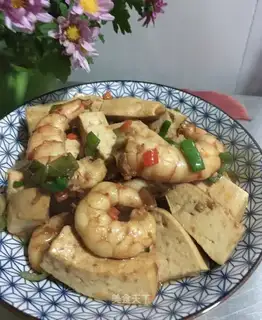 Shrimp tofu