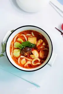 Sour soup fish noodles