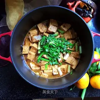 Tofu from the bass stew