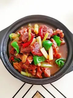 Celery and roast beef