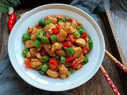 Pepper fried chicken