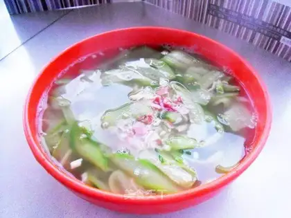 Squid silk soup