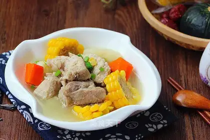 Corn rib soup