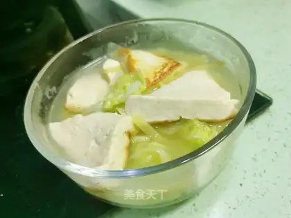 Bean tofu soup