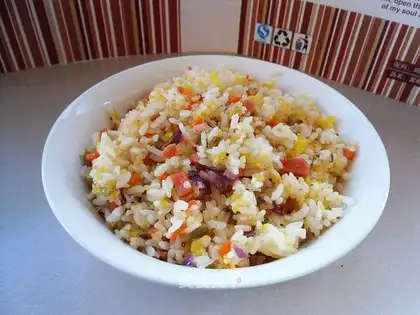 Four-dried rice