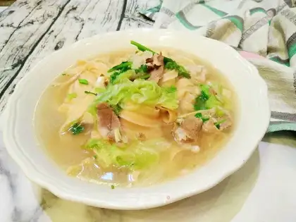 Spam noodles