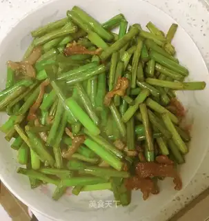 Garlic fried meat