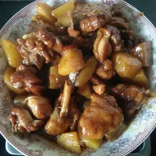 Potato chicken leg