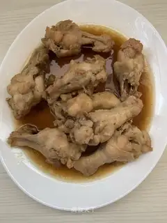 Japanese pictures burn chicken legs