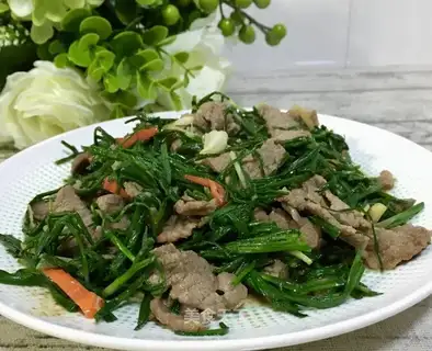 Wild onion beef