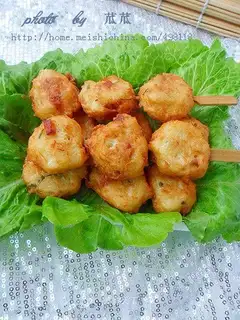Golden radish cake
