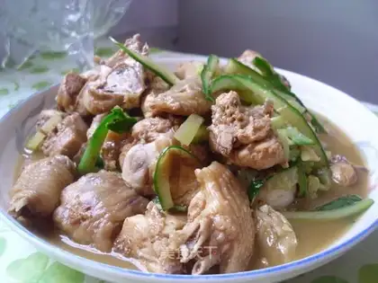 Roasted chicken with sand tea sauce