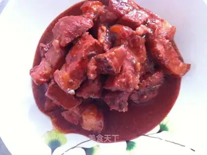 fermented bean curd meat