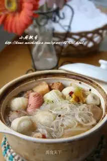 Meatball vermicelli casserole