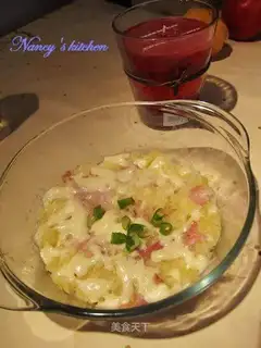 Cheese bacon mashed potatoes