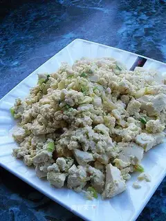 Chicken sliced tofu