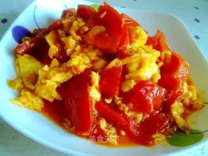 tomato scrambled eggs