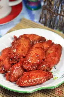 Garlic chicken wings